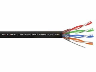 Kabel UTP MAXCABLE zewnętrzny Al/Cu kat. 5e 305m