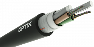Kabel światłowodowy OPTIX Saver Z-XOTKtsdD 24J 24x9/125 4T6F ITU-T G.652D - 1m