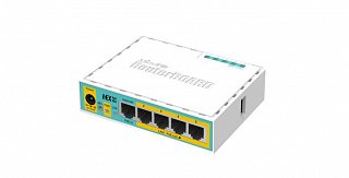 RouterBoard 750UPr2 (hEX PoE Lite) + lic. level 4 + zasilacz