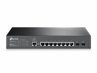 Switch TP-Link T2500G-10TS (TL-SG3210) - 8 portów Gigabit + 2xSFP, zarządzalny