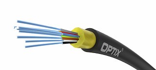 Kabel światłowodowy OPTIX AirFlow S-QOTKSdD Drop 8J 8x9/125 ITU-T G.657A2 - 1m
