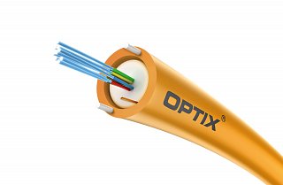 Kabel światłowodowy OPTIX DAC Z-XOTKtcd 12J 12x9/125 ITU-T G.652D 1.2KN