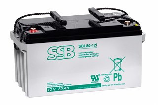 Akumulator bezobsługowy SSB SBL 80-12i 12V 80Ah