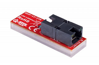 Adapter PoE obniżający napięcie ATTE SDIP-12-240 - 35-56V/24V 0.5A