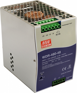 Zasilacz na szynę DIN MeanWell WDR-480-48 48V 10A 480W